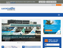 Tablet Screenshot of luchtvaartnieuws.nl